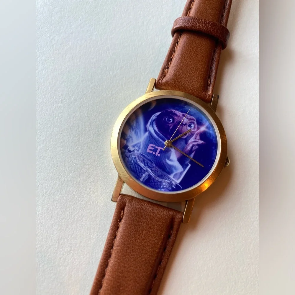 E.T. The Extra Terrestrial 1982 Universal Classic Timepiece Wristwatch